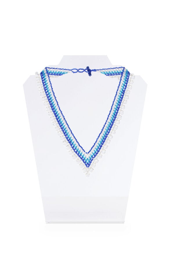 7514JPG V-Double Blue & Silver