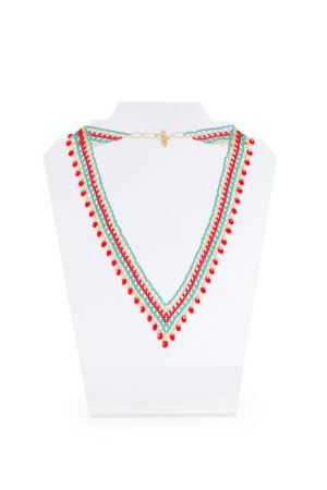 V-Blossom double Turquoise