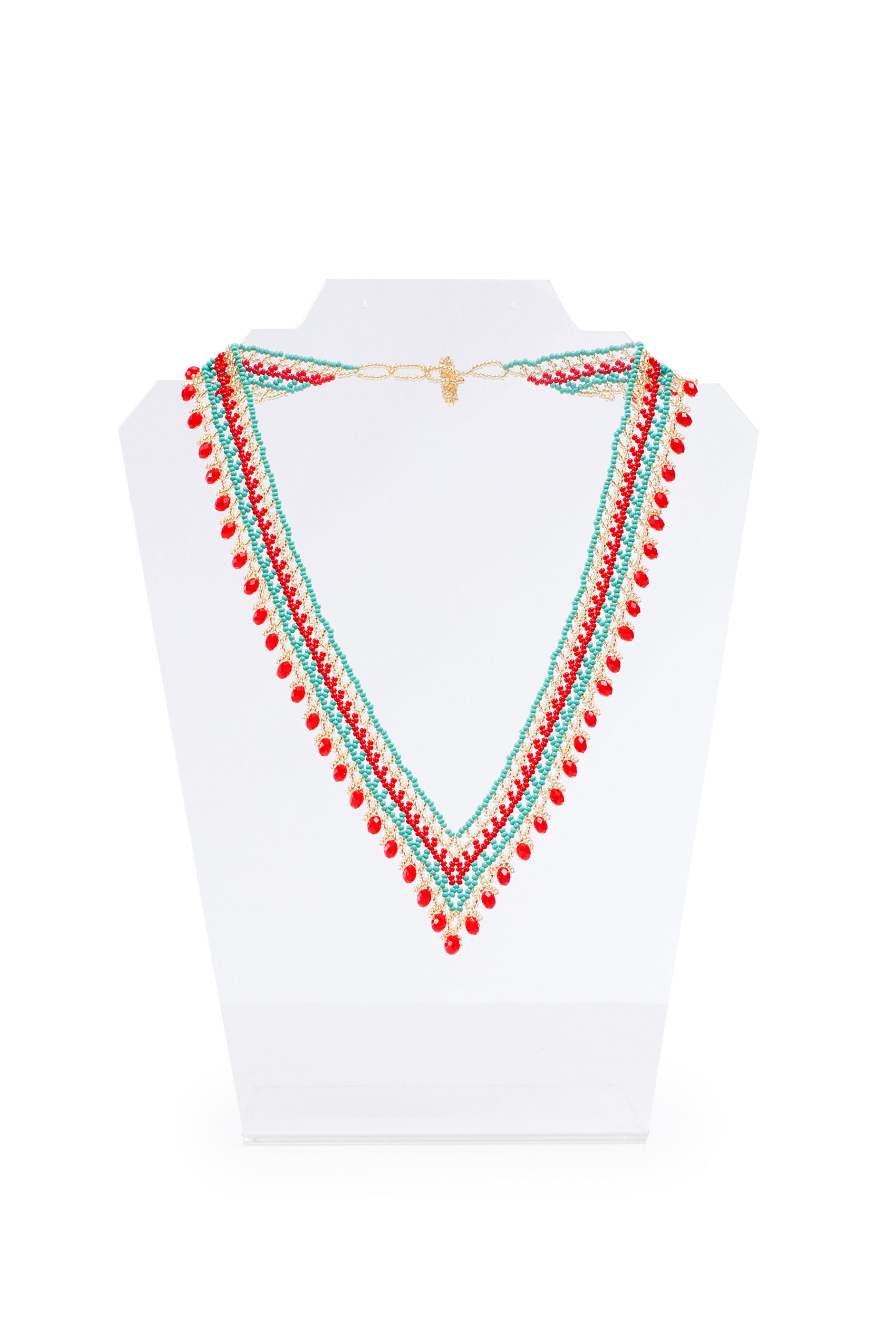 V-Blossom double Turquoise