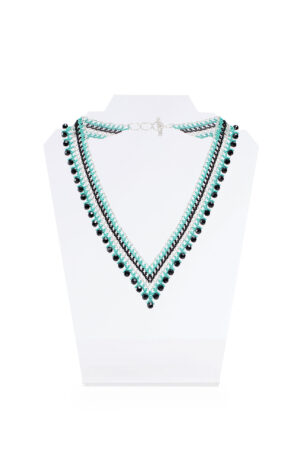 V-Turquoise Night & Silver
