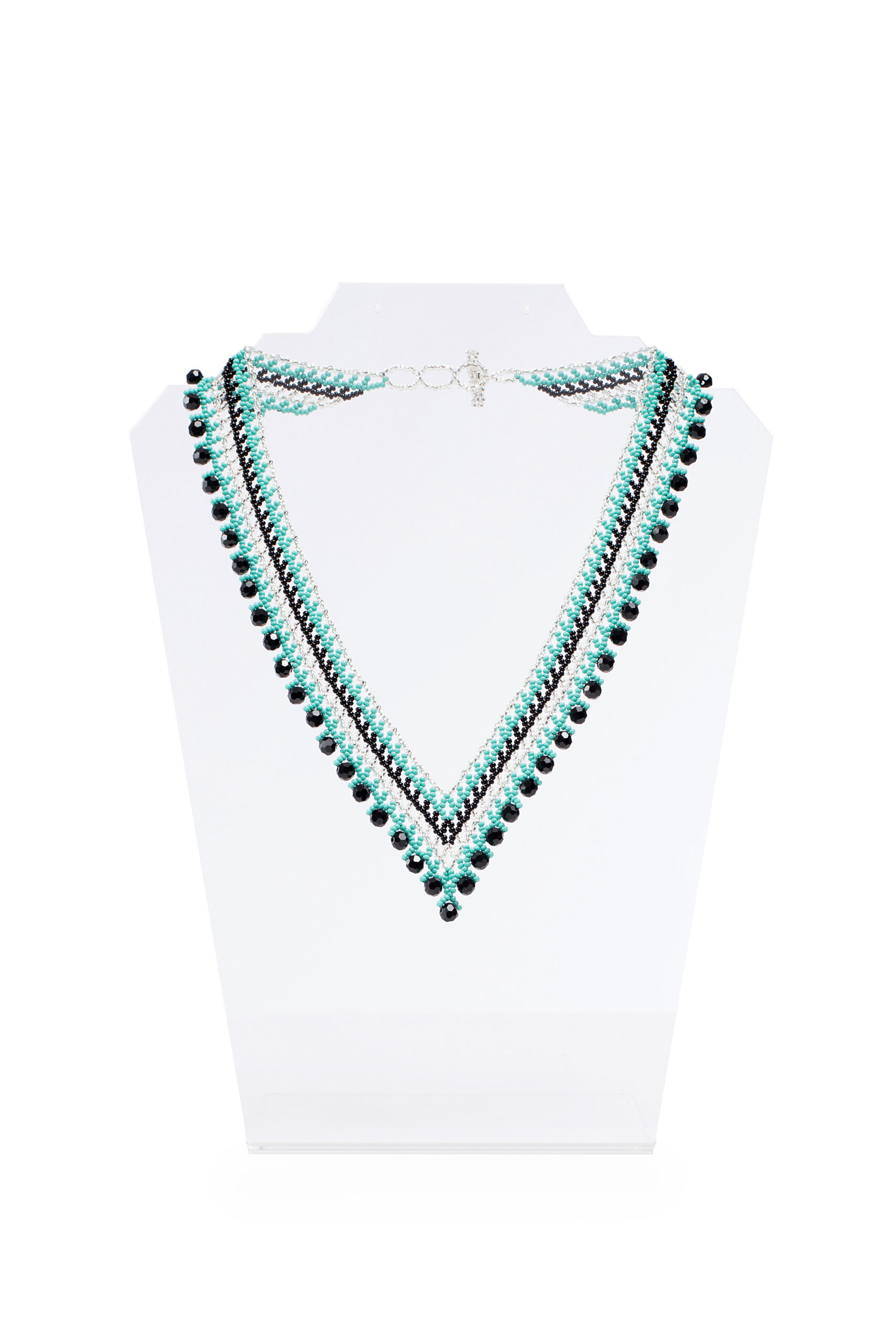 V-Turquoise Night & Silver