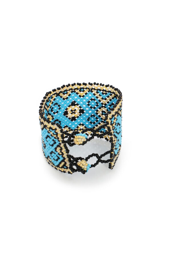 Sky Blue Golden Edge