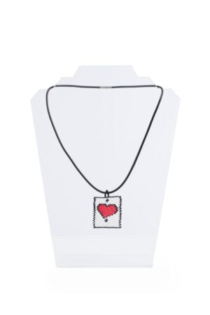 Heart Card Pendant