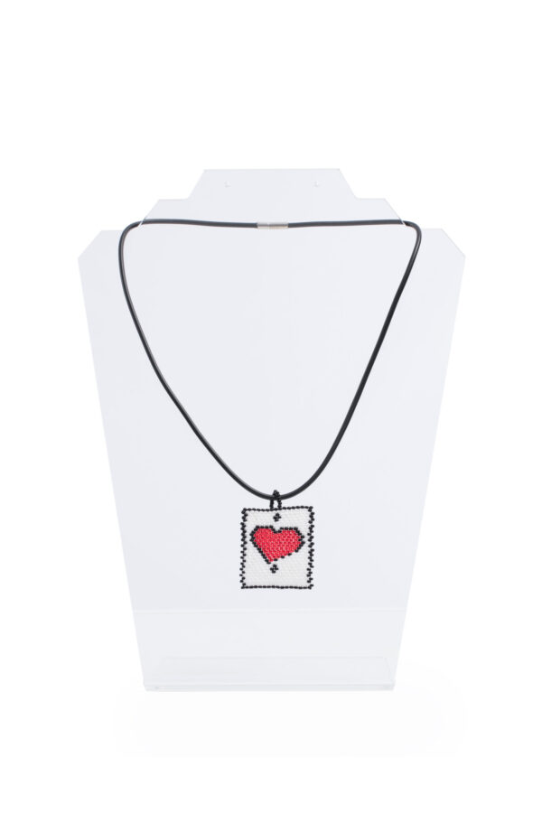 Heart Card Pendant