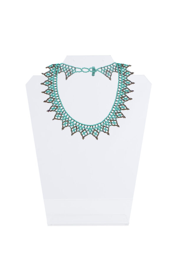 Turquoise Metallic Spike